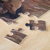 アルマディロスbyルイ・サージェント，ヴィンテージ野生動物  ジグソーパズル (側面)