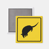 アルマディ警告ロ磁石 マグネット (正面/裏面)