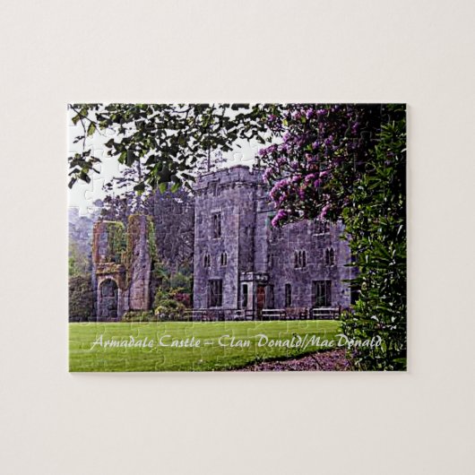 アルマデール城 – クランドナルド/マクドナルド ジグソーパズル (横)