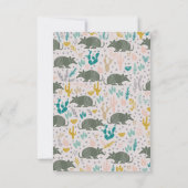 アルマパーソナライズされたディロ・ノテカーズ サンキューカード (裏面)