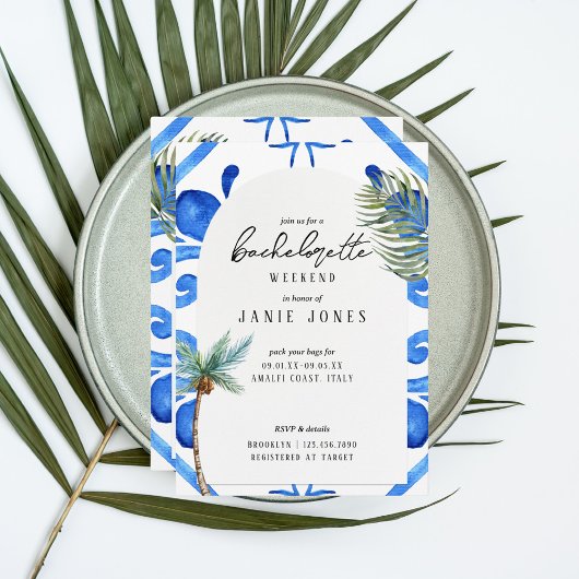アルマフィヴィベスブルータイルバチェロレッテ週末 招待状