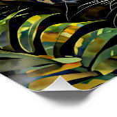 「アルマヤ」ジャガーの開花 – アマゾニアの女性 ポスター (コーナー)