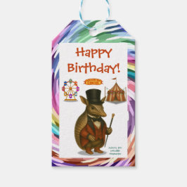 アルマンド、アルマジロのリングマスター ギフトタグ