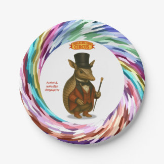アルマンド、アルマジロのリングマスター ペーパープレート