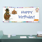 アルマンド、アルマジロのリングマスター 横断幕 (トレードショー)