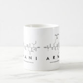 アルマーニペプチド名mug コーヒーマグカップ (中央)