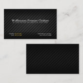 アルマーニースーツの名刺 名刺 (正面/裏面)