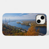 アルマ川の上を見渡す Case-Mate iPhoneケース (裏面 (横))