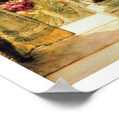 アルマ浮腫 |ようこそ足跡， 1883 ポスター (角)