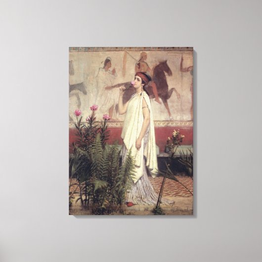 アルマ浮腫 |ギリシャ人女性, 1869 キャンバスプリント (正面)