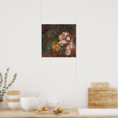 アルマ浮腫 – チューリップ付き静物生活 ポスター (キッチン)