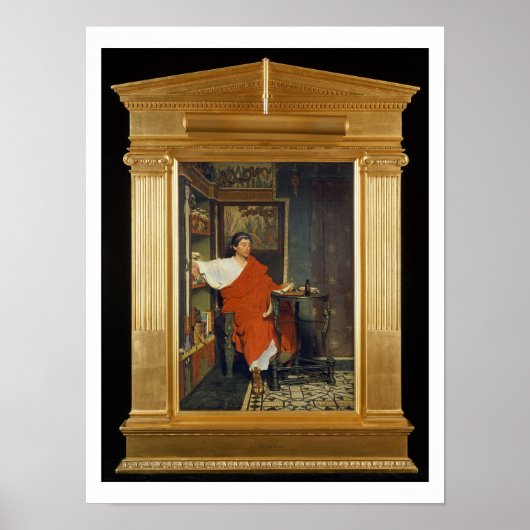 アルマ浮腫 |ローマのスクライブ書のディスパッチ ポスター (正面)