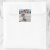 アルマ浮腫 |今年は春 スクエアシール (バッグ)