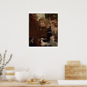 アルマ浮腫 |家族グループ， 1896 ポスター (キッチン)