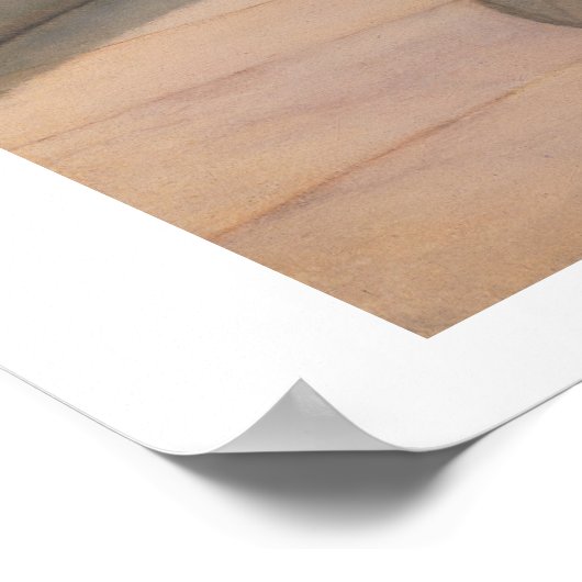 アルマ浮腫 |期待， 1885 ポスター (角)