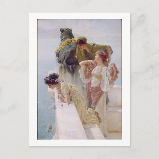 アルマ浮腫 | A Coign of Vantage, 1895 ポストカード (正面)