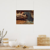 アルマ浮腫 | An Earthly Paradise, 1891 ポスター (キッチン)