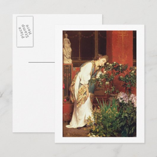 アルマ浮腫 | Peristylum, 1866 ポストカード (正面/裏面)