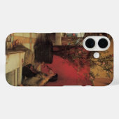 アルマ・タデマによるオレアンダーのヴィンテージ花 Case-Mate iPhoneケース (裏面 (横))