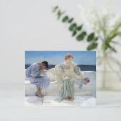 アルマ・タデマの『もう私に尋ねないで』結婚 出欠カード (スタンド正面)