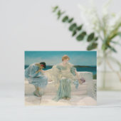 アルマ・タデマ | もう尋ねないで、1906 ポストカード (スタンド正面)