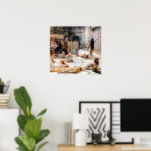 アルマ – タデマ – アンフィッサの女性，詳細 ポスター (ホームオフィス)