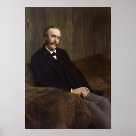 アルマ・タデマ – アーサー・ジェームズ・バルフォア ポスター (正面)