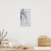 アルマ – タデマ – マルクス・アウレリウスの像 ポスター (キッチン)