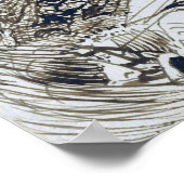 アルマ・タデマ – 沈下する汽船と海王星の波… ポスター (角)