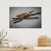 アルマ・トマス絵画の道具 ポスター (キッチン)