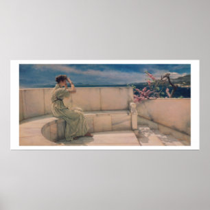 アルマTadema の予想1885年 ポスター