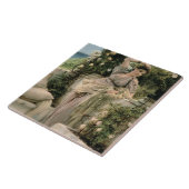 アルマTadema |の「すべてのバラのあなたのバラ、1885年 タイル (側面)