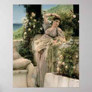 アルマTadema の「すべてのバラのあなたのバラ、1885年 ポスター