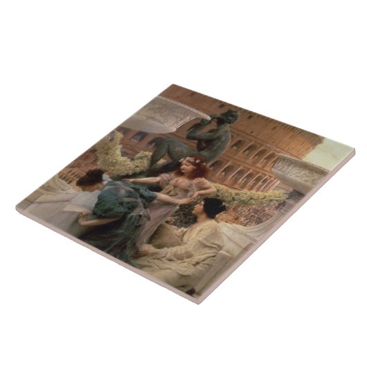 アルマTadema |コロシアム1896年 タイル (側面)