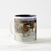 アルマTadema |バッカスへの献呈 ツートーンマグカップ (正面左)