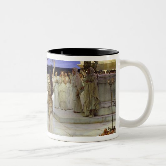 アルマTadema |バッカスへの献呈 ツートーンマグカップ (右)