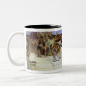 アルマTadema |バッカスへの献呈 ツートーンマグカップ (左)