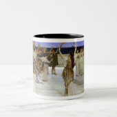 アルマTadema |バッカスへの献呈 ツートーンマグカップ (中央)