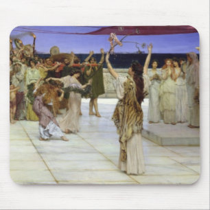 アルマTadema バッカスへの献呈 マウスパッド