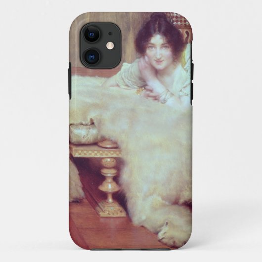 アルマTadema |傾聴者: くまの敷物1899年 Case-Mate iPhoneケース (裏面)