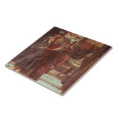 アルマTadema |出発1880年 タイル (側面)