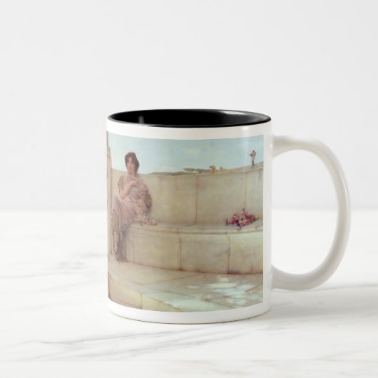 アルマTadema |春1908年の声 ツートーンマグカップ (右)