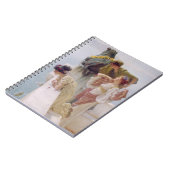 アルマTadema |有利1895年のCoign ノートブック (左側)