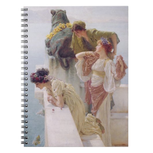 アルマTadema |有利1895年のCoign ノートブック (正面)