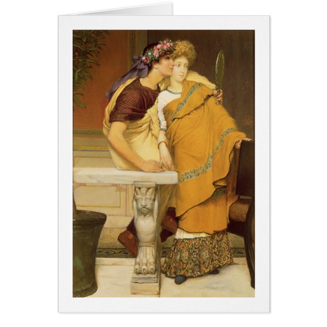 アルマTadema |鏡1868年 (正面)