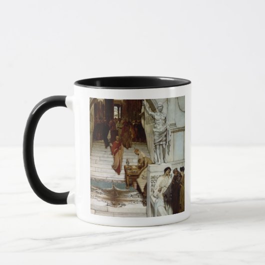 アルマTadema | Agrippa 1875年の聴衆 マグカップ (左)