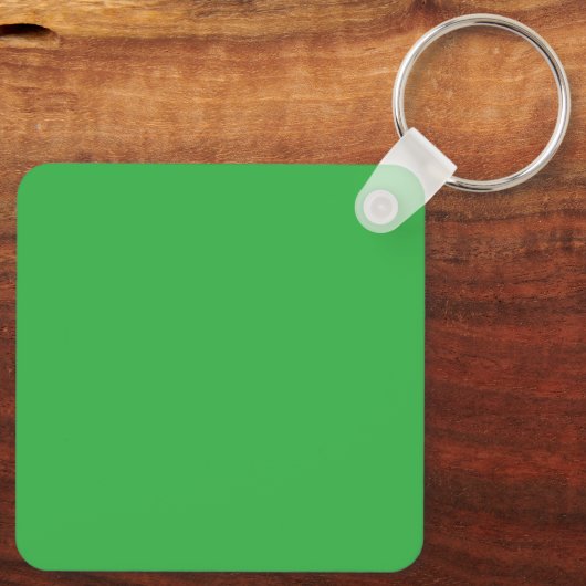 アルミつるスクエアキーチェーン キーホルダー (裏面)