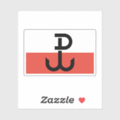 アルミア・クラホワ国旗 シール (シート)