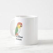 アルミクロクサインコ - コーヒーマグカップ (正面左)