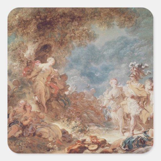 アルミダの園のリナルド スクエアシール (正面)